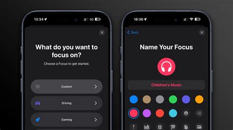 Create a Custom Focus Mode in iOS 17 on iPhone