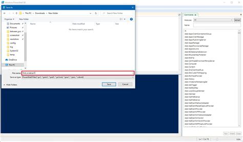 Create a PowerShell Script Using Notepad