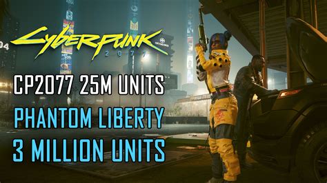 Cyberpunk 2077 Reaches Over 25 Million Units; Phantom Liberty Gains 3 Million