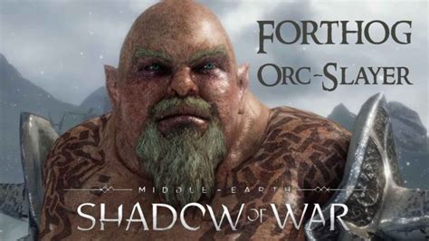 DLC “Forthog Orc-Slayer” in Honor of Shadow of War Developer