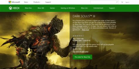 Dark Souls Backwards Compatible on Xbox One & Season Pass