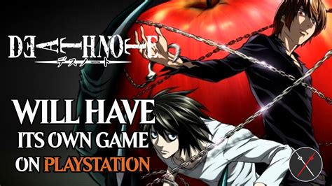 Death Note Will Have Its Own Game On PlayStation