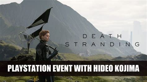 Death Stranding Interview with Hideo Kojima and Hermen Hulst