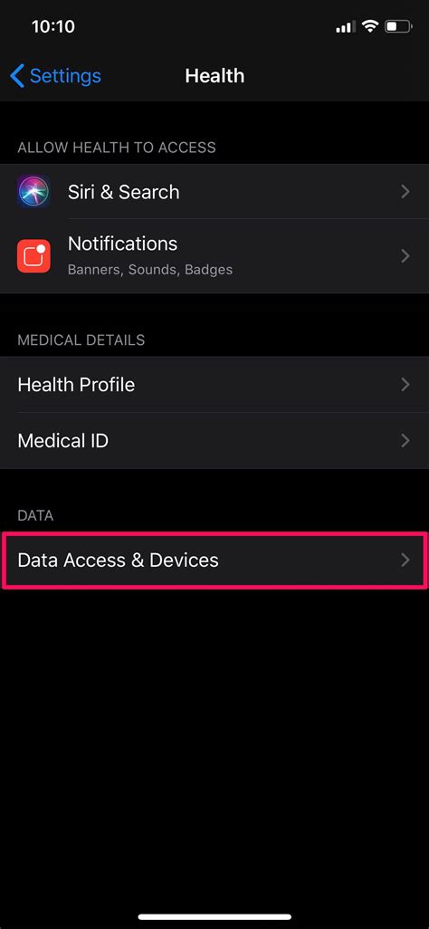 Delete All Health Data from iPhone