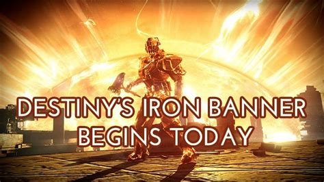 Destiny’s Iron Banner Begins Today