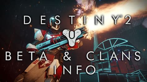 Destiny 2 Beta Start Times Revealed, Clans Will Carry Over From Destiny