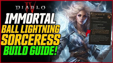 Diablo 4 Sorceress Build – Immortal Lightning