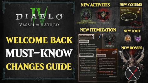 Diablo 4 Vessel of Hatred Welcome Back Guide – ALL Changes Since Launch