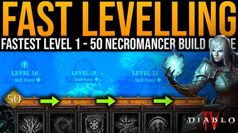 Diablo 4 level 1-50 levelling guide