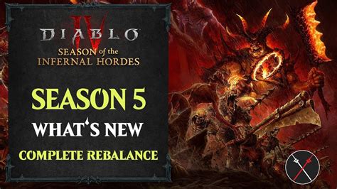 Diablo IV Season 5 – Patch 1.5.0 Overview