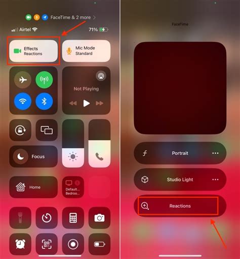 Disable iOS 17 FaceTime Reactions on iPhone