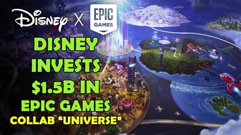 Disney Injects $1.5 Billion into Epic Games to Create An “Expansive” Universe within Fortnite