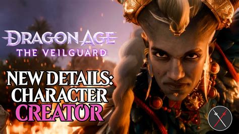 Dragon Age: The Veilguard Reveals New Details About Its Character Creator