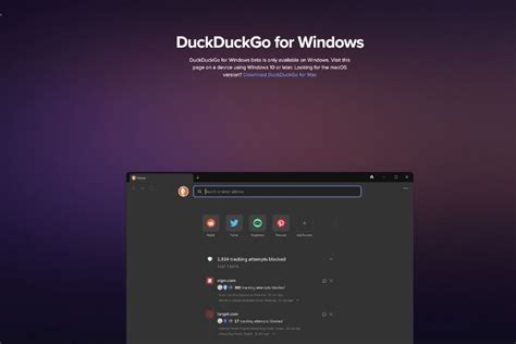 DuckDuckGo for Windows Goes Live!