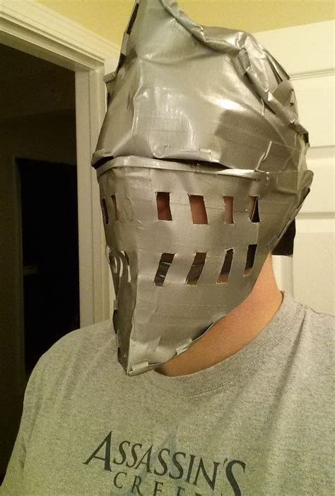 Duct Tape Helmet:  Man’s NEW Best Friend