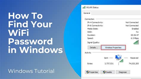 Easily Find Wi-Fi Password in Windows 10