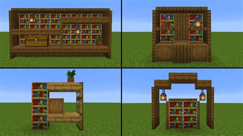 Easily Make a Bookshelf in Minecraft Right Now