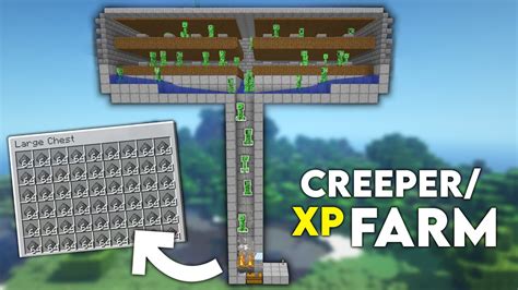 Easily Make a Creeper Farm in Minecraft