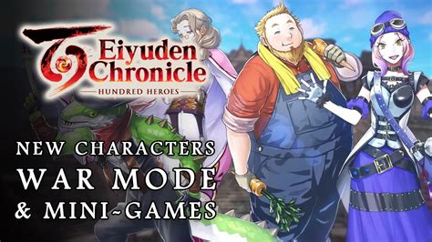 Eiyuden Chronicle: Hundred Heroes New Trailers Dives Into the Key Features