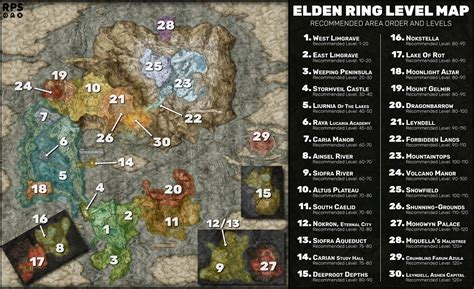 Elden Ring level map