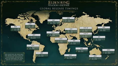 Elden Ring release time on PC