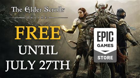 Elder Scrolls Online Now Free on Epic for a Limited Time Only