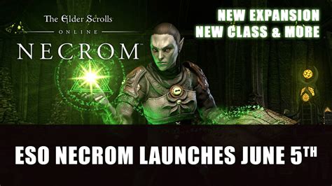 Elder Scrolls Online Unveils New Expansion Necrom and Class Arcanist