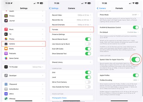 Enable Spatial Video on iPhone 15 Pro