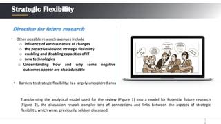Enabling, Disabling, and Flexibility