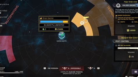 Every difficulty level in Helldivers 2