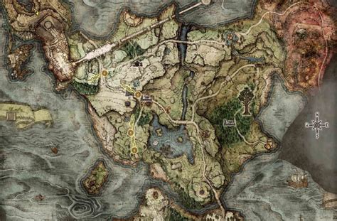 Every map fragment in Elden Ring