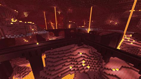Explore the Nether Fortress in Minecraft