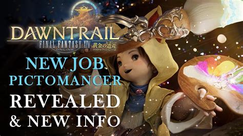 Final Fantasy 14: Dawntrail Gets New Job Revealed the Pictomancer