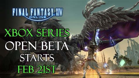 Final Fantasy 14 Open Beta on Xbox Series X|S Starts February 21st