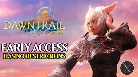 Final Fantasy XIV Dawntrail Early Access from June 28th