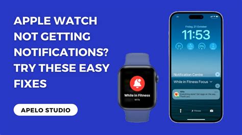 Fix Apple Watch Not Showing Notifications Issue