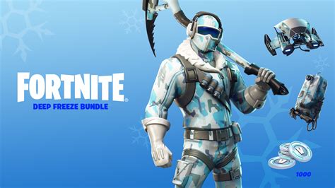 Fortnite Deep Freeze Bundle Box Contents