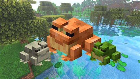 Frogs and their Food Source in Minecraft