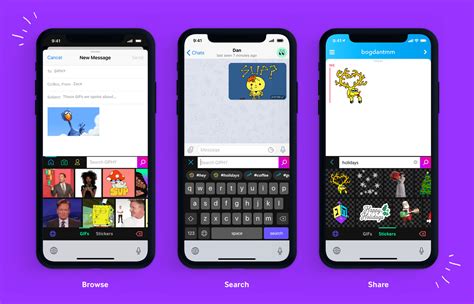 GIPHY Keyboard Extension is Handy