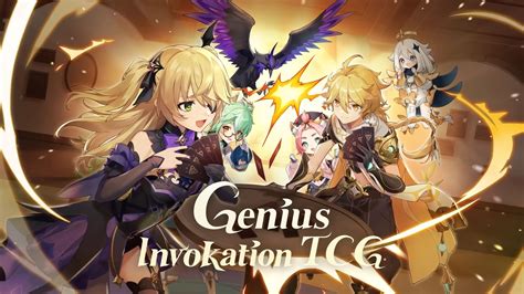 Genshin Impact TCG Genius Invokation Will Debut in Version 3.3