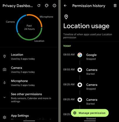 Get Privacy Dashboard on Older Android Phones