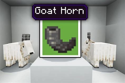 Get a Goat Horn and Start a Band with Friends in Minecraft!