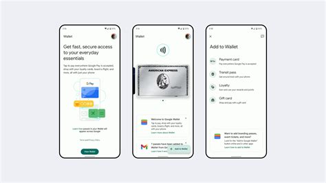 Google Wallet UI Seen in Screenshots