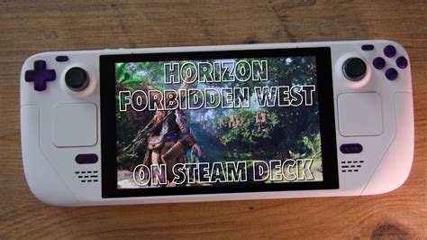 Horizon Forbidden West: best settings for the Steam Deck