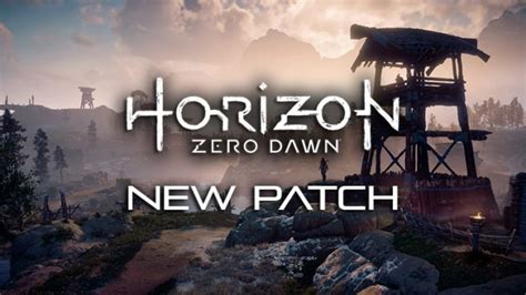 Horizon Zero Dawn Patch Fixes Crashing & Progression Errors