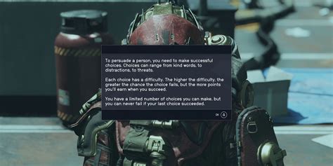 How Does Persuasion Work in Starfield