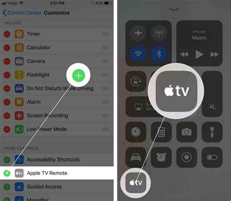 How to Add Apple TV Remote to Control Center on iPhone