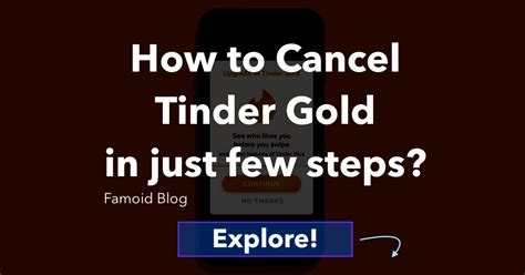 How to Cancel Tinder Gold