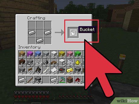 How to Craft a Bucket in Minecraft