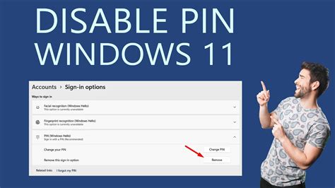 How to Disable PIN on Windows 11 (If Greyed Out)
